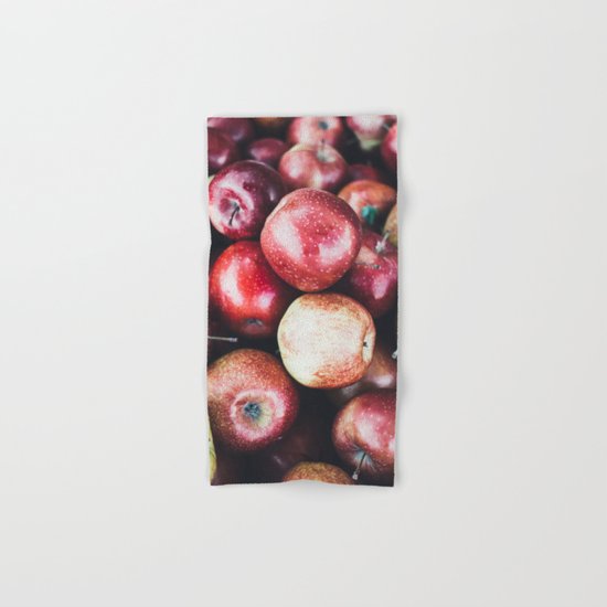 Red Apples Hand & Bath Towel