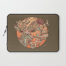 Deer Smoke & Indian Paintbrush Laptop Sleeve