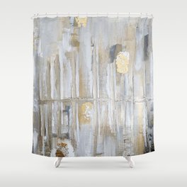 Metallic Shower Curtains For Any, Celina Metallic Shower Curtain