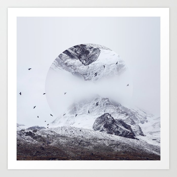 Just Breathe Art Print by witchoria | Society6