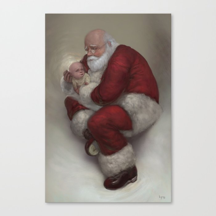 Santa online and jesus