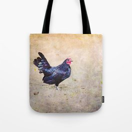 Iridescent hen Tote Bag