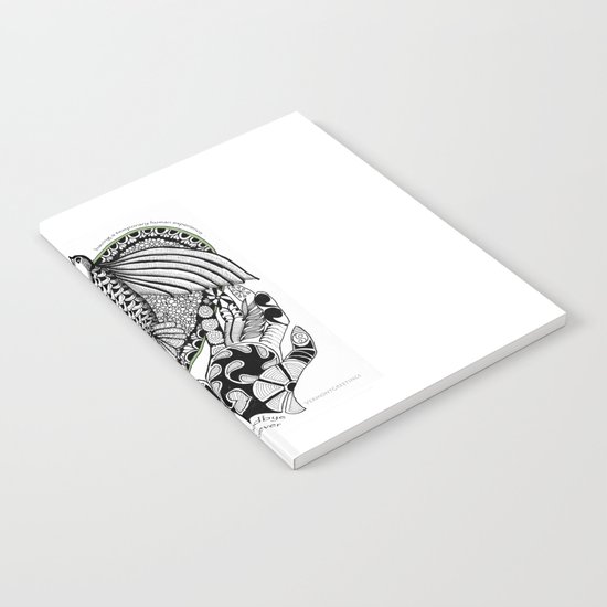 This goodbye is not forever Sympathy - Zentangle Illustration Notebook