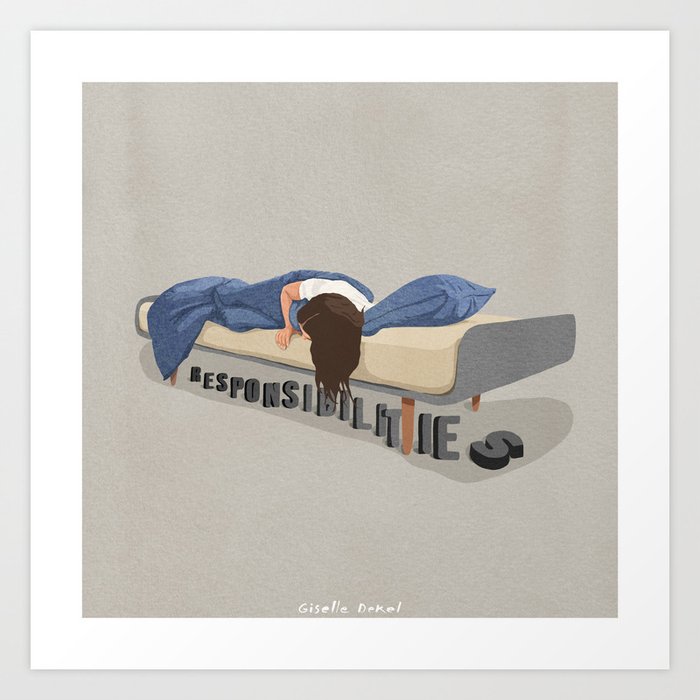 The Monsters Under My Bed Art Print
