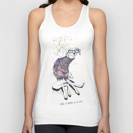 Dog Unisex Tank Top