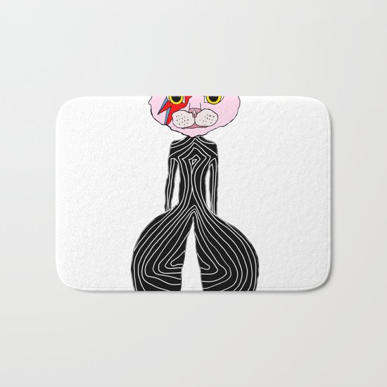 Bowie Cat Bath Mat
