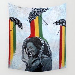 Rastafari Rain Wall Tapestry