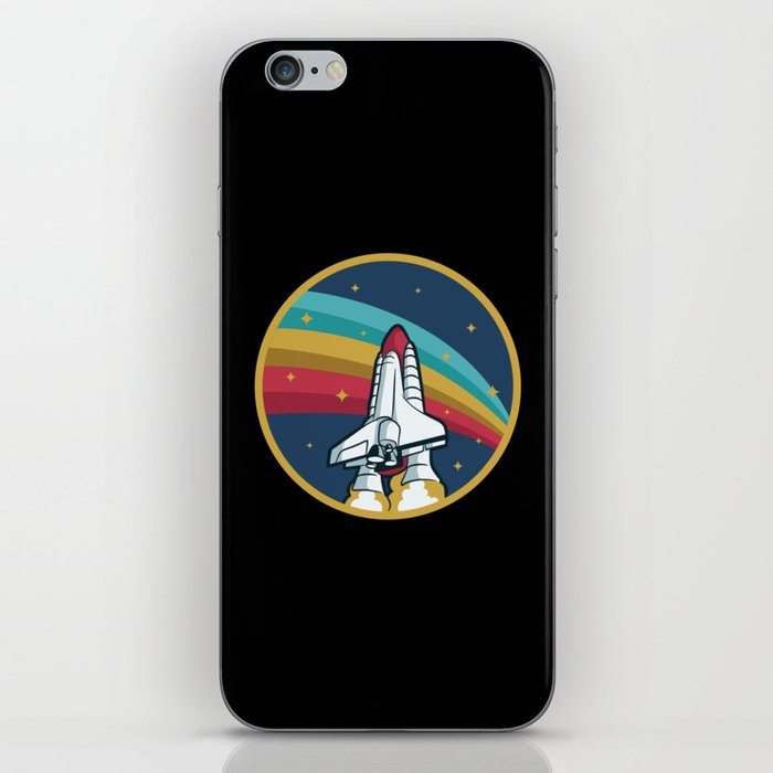 Space Shuttle Rocket Spaceship Astronaut iPhone Skin
