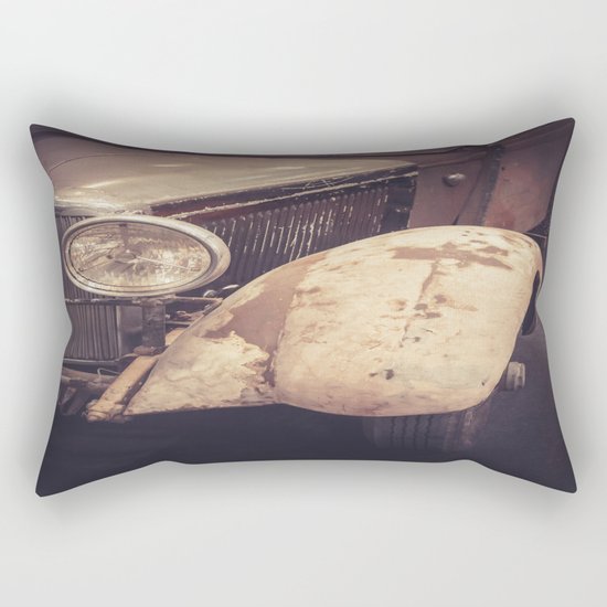Vintage Car Rectangular Pillow