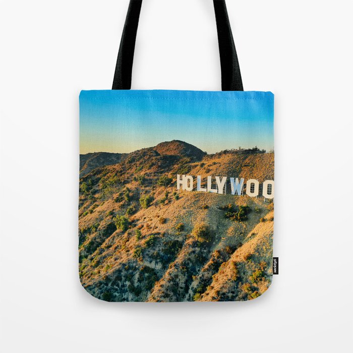 Hollywood Hills, California, Hollywood Sign Tote Bag