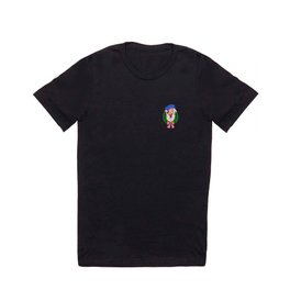 American Patriot Wreath Watercolor Retro T Shirt