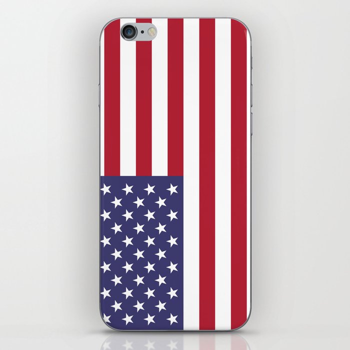 Flag of USA, 10:19 scale prints iPhone Skin
