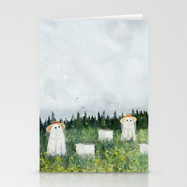 There's Ghosts By The Apiary Again... Stationery Cards