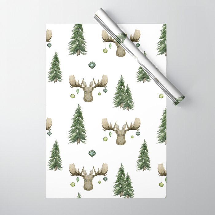 Moose hot sale wrapping paper