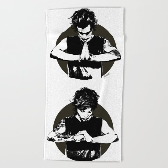 " Peaceful mind " Beach Towel