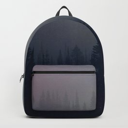 Boreal Forest Backpack | Unexplored, Reflections, Colors, Pines, Jungle, Smoke, Wild, Dark, Darkness, Graphicdesign 