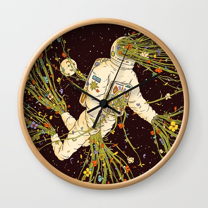 Still Living (Out of Body) Wall Clock