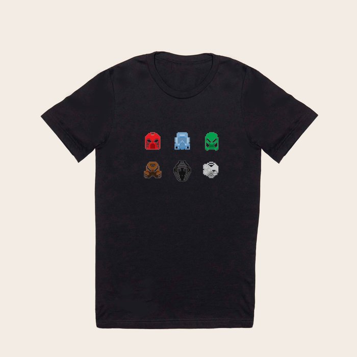Pixel Bionicle Toa Mata Kanohi T Shirt by AdmiralStripes Society6