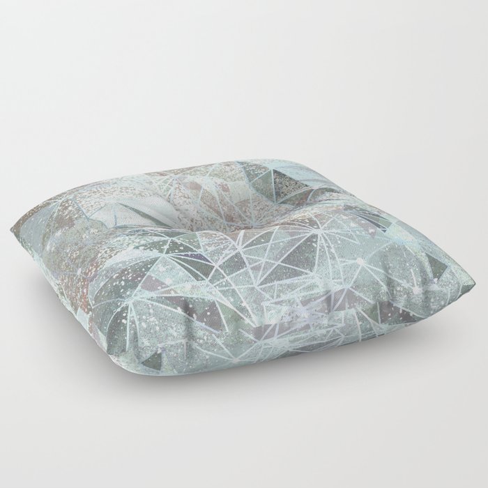 dreamy space structure Floor Pillow
