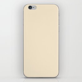 Creamy Off White Ivory Solid Color Pairs PPG Magnolia Blossom PPG1090-1 - All One Single Shade Hue iPhone Skin