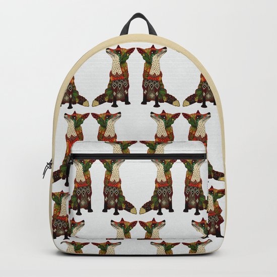 fox love off white Backpack