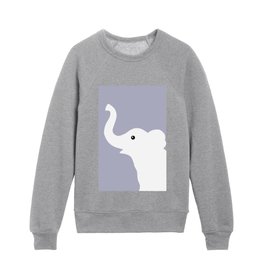 Cute nursery animal series - Elephant Kids Crewneck