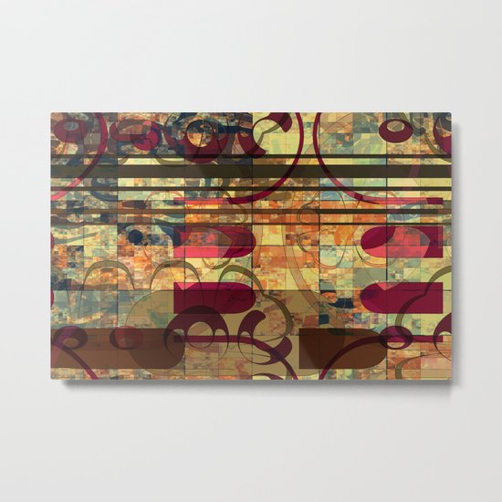 Design Classic Metal Print