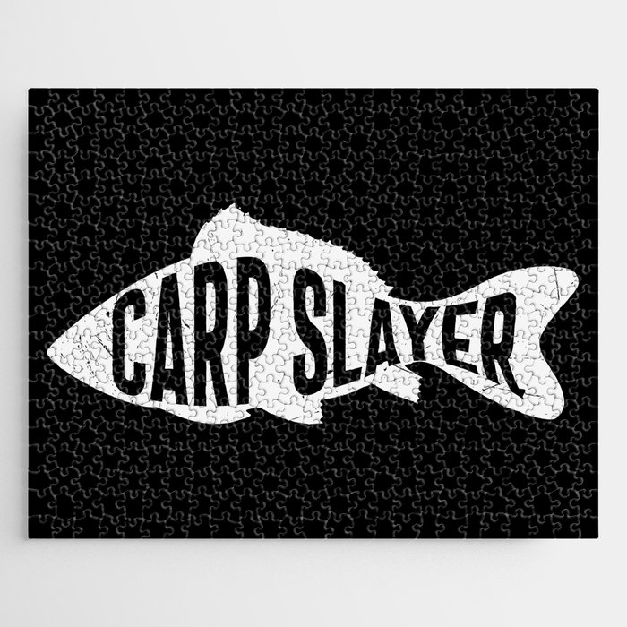 Carp Slayer Fishing Jigsaw Puzzle