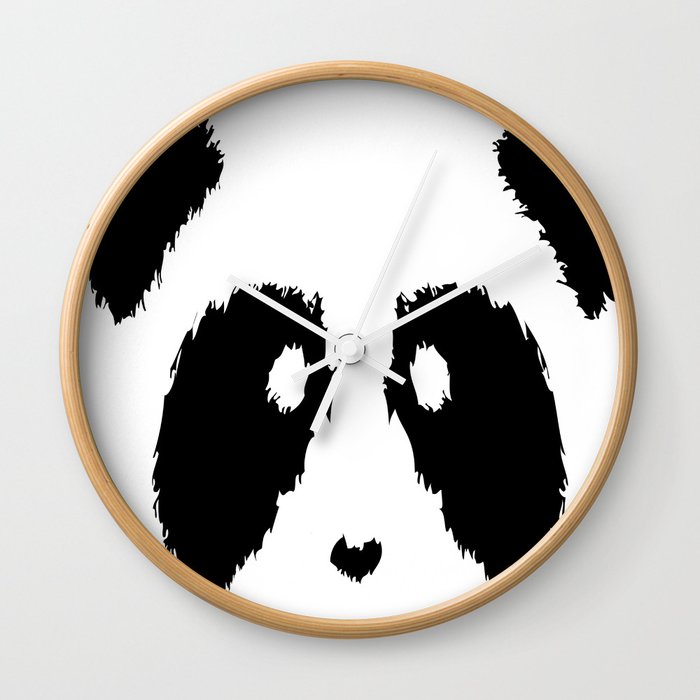 Panda Boobs Wall Clock