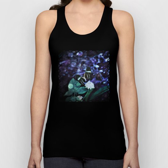 Butterfly Duel at Dusk Unisex Tank Top