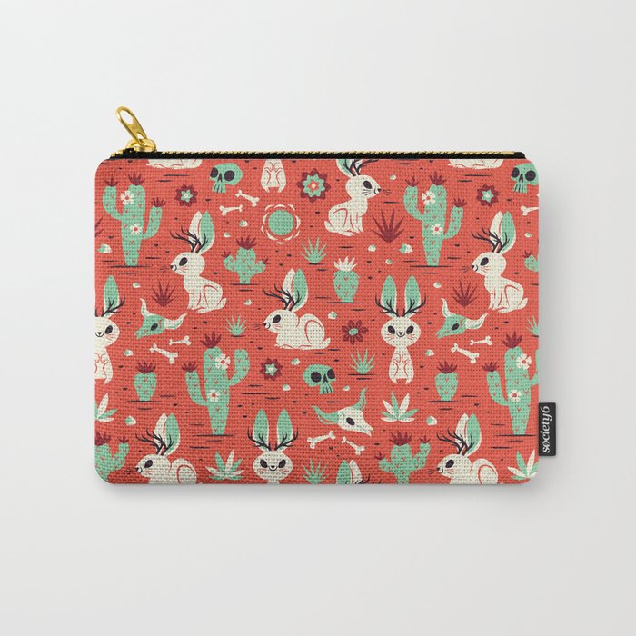 Cryptid Cuties: The Jackalope Carry-All Pouch