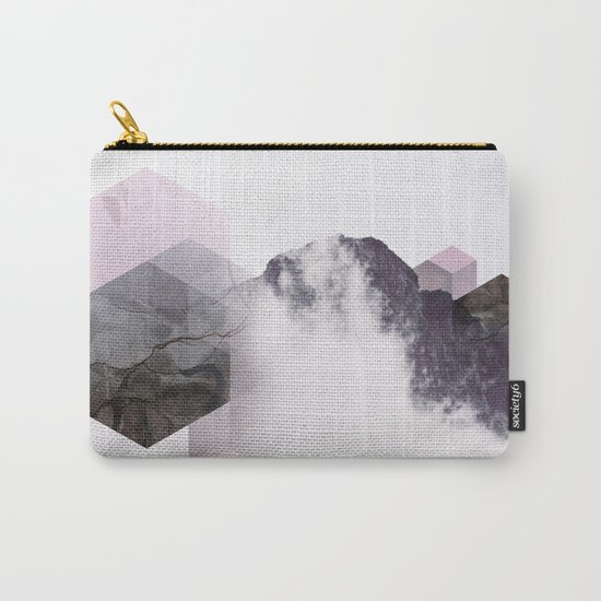 Cloudy Mountains Carry-All Pouch
