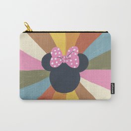 "Rainbow Minnie Mouse" by Gigi Rosado Carry-All Pouch