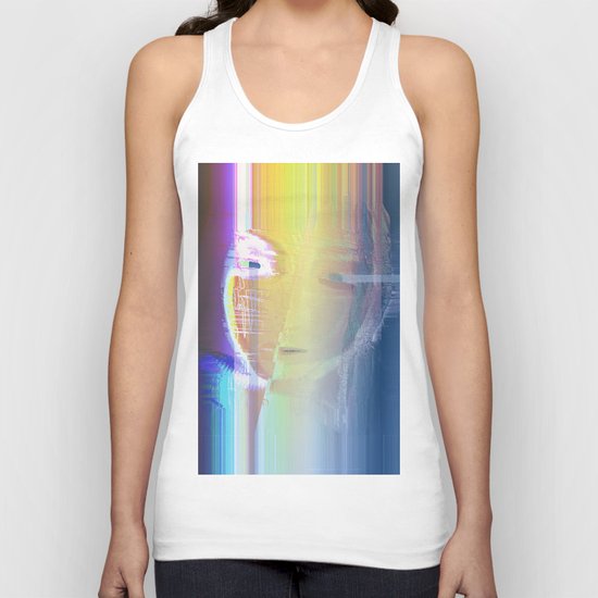 Ella / She / Portrait 2 - Column Unisex Tank Top