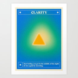 clarity Art Print