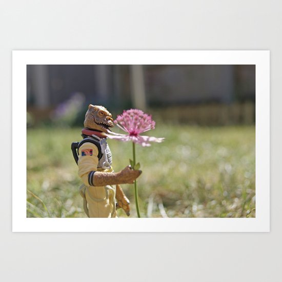 Bossk in love Art Print
