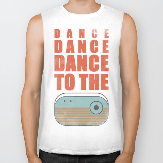Dance To The Radio! Biker Tank