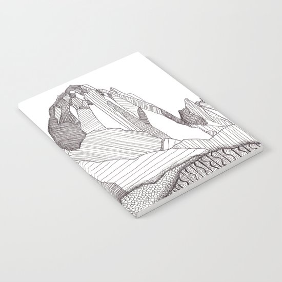 Patterns on Patagonia Notebook