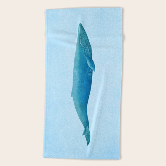 Big Blue Beach Towel