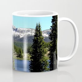 Little Molas Lake with Snowdon Peak Coffee Mug
