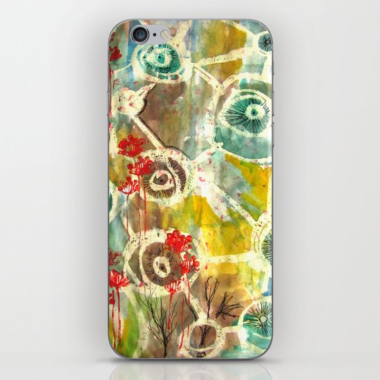 Peeking Trees iPhone & iPod Skin