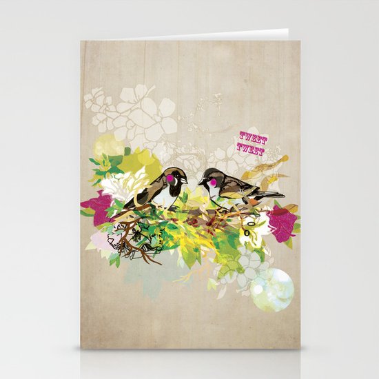 Tweet Tweet Stationery Cards