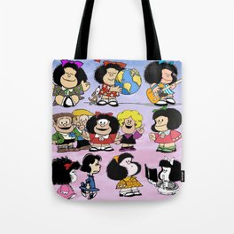 Mafalda pattern  Tote Bag