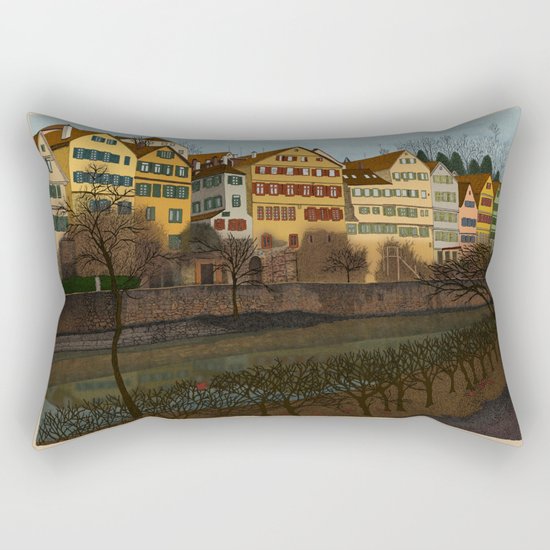 Judith's Walk Rectangular Pillow