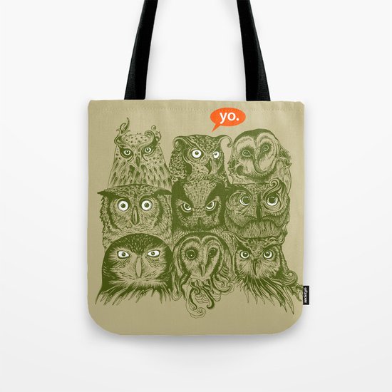 Wisdom to the Nines Tote Bag