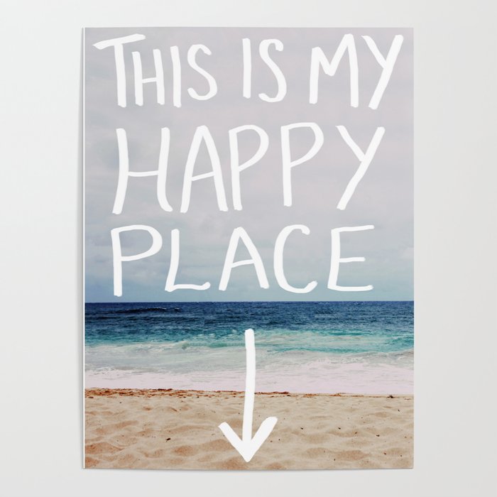 Society6 ケース the beach is my happy place Amazon.co.jp: Zazzy Signs The Beach is My Happy Place サイン
