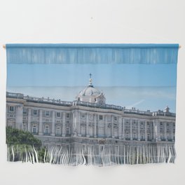 Spain Photography - Royal Palace Of Madrid Under The Blue Sky  Wall Hanging