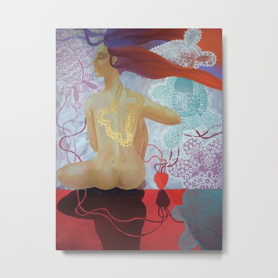 Where is your heart? Metal Print