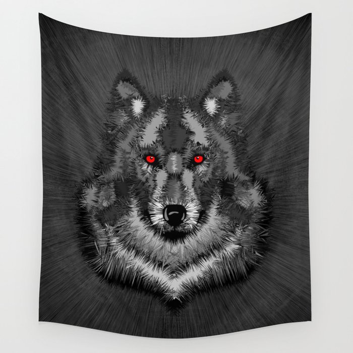Wolf Wall Tapestry