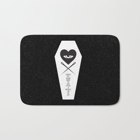 CROSS MY HEART Bath Mat